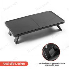 Multi-functional Foldable Desk – Center Console Mount for Tesla Model Y Juniper 2025+ - Evooor