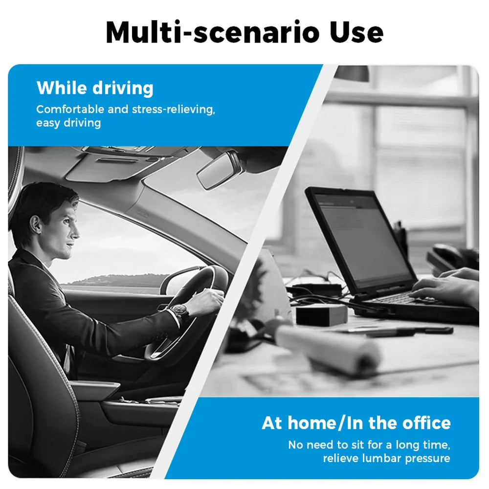 Alcantara Seat Lumbar Support Pillow For VW ID.4 2021-2025 - Evooor