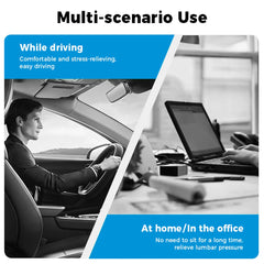 Alcantara Seat Lumbar Support Pillow For VW ID.4 2021-2025 - Evooor