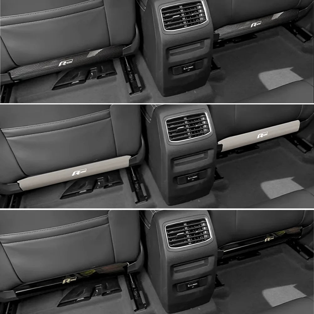 Stainless Steel Seatback Anti-Kick Lower Cover For VW ID.4 2024-2025(2PCS) - Evooor