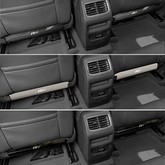 Stainless Steel Seatback Anti-Kick Lower Cover For VW ID.4 2024-2025(2PCS) - Evooor