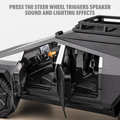 Cybertruck 1/24 Pickup Camping RV Alloy Car Model - Evooor