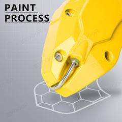 Model S/X Yellow Brake Caliper Covers for Tesla 2021-2023(4Pcs) - Evooor