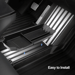 TPE Center Console Lower Tray Organizer Box for Tesla Cybertruck - Evooor