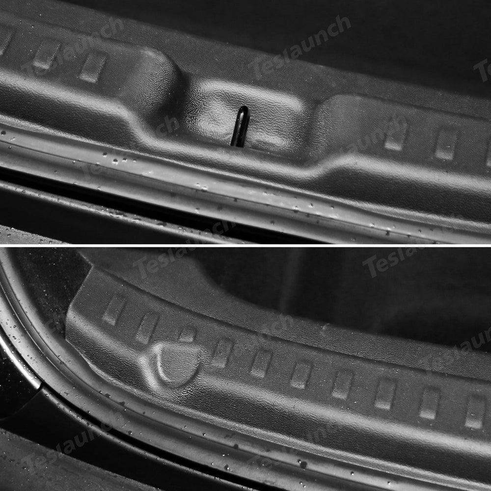 Anti-Scratch TPE Trunk Sill Protector Mat for Tesla Model Y Juniper 2025+ - Evooor