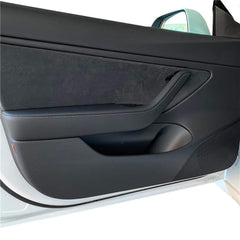 Tesla Model 3 Side Door Vinyl Wrap Guards Set - Protective Door Edge Covers (4 Pieces) for Model 3 (2017-2023) - Evooor