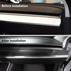 Model 3/Y Dashboard Center Console Scratch Resistant Protector- Sticker Scratch Resistant Side Edge Protector For Tesla(2017-2023) - Evooor