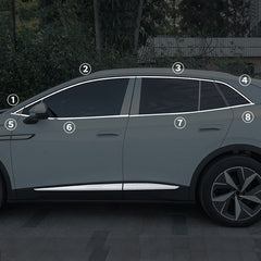 Stainless Steel Body Side/Window Trim Molding For VW ID.4 2021-2025 - Evooor