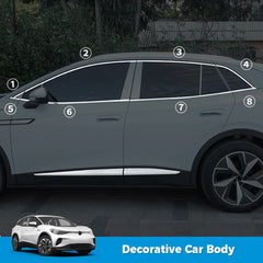 Stainless Steel Body Side/Window Trim Molding For VW ID.4 2021-2025 - Evooor