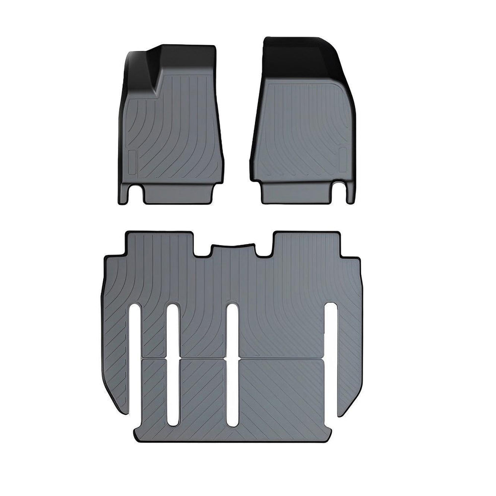 Tesla Model X Floor Mats Trunk Mat Cargo Liner for All Weather (2015-2020) - Evooor