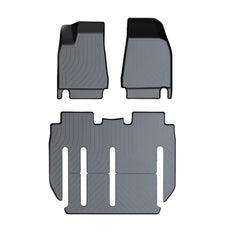 Tesla Model X Floor Mats Trunk Mat Cargo Liner for All Weather (2015-2020) - Evooor