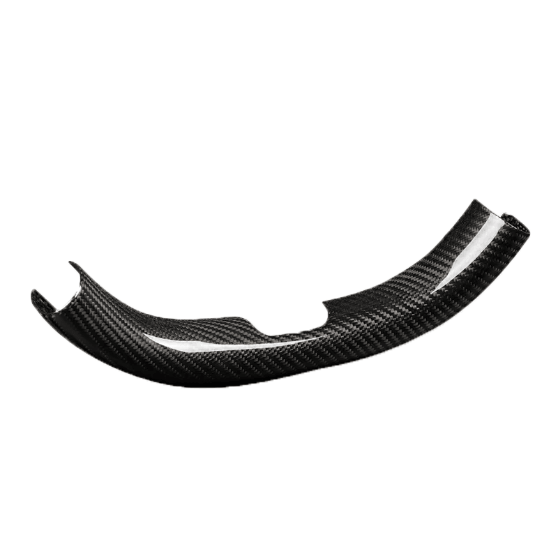 Glossy Carbon Fiber Steering Wheel Cover Upgrade for Tesla Model 3 Highland - Fits 2024+ - Evooor