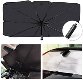 Tesla Model 3/Y/S/X(2012-2024) Foldable Umbrella Car Front Windshield Sunshade - Evooor