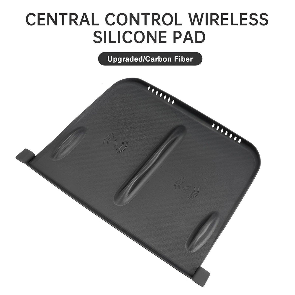 Model 3/Y Central Control Wireless Charging Silicone Pad for Tesla - Evooor