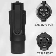 Tesla to J1772 Adapter for Tesla Model 3/Y/S/X/Cybertruck - Evooor
