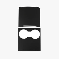 Model 3/Y középkonzol burkolat (szénszálas mintázatú ABS) (Gen.2) a Tesla(2021-2023)