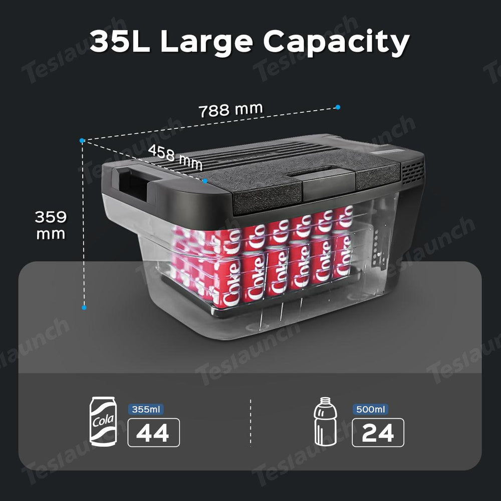 Trunk Refrigerator - High-Performance Car Fridge for Tesla Model Y Juniper 2025+ - Evooor
