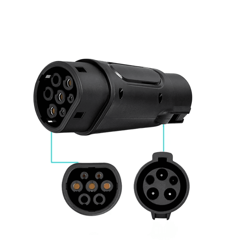 Electric Vehicle Adapter: Type 1 to Type 2 Conversion for Fast Charging - Evooor