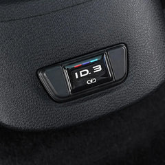 Alloy Rear Seat Charging Port USB Hole Anti-Clogging Protective Cover For VW ID.3 2021-2022 - Evooor