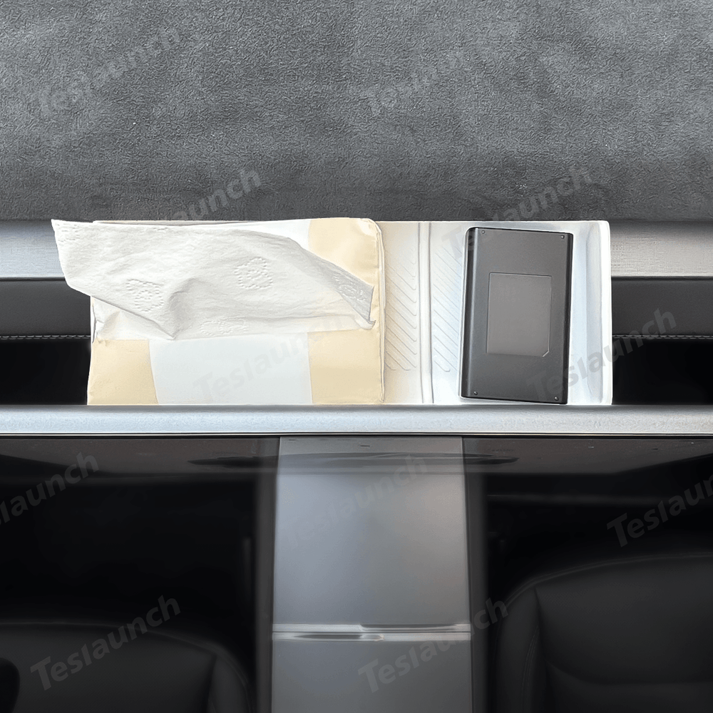 Silicone Dashboard Storage Box for Tesla Model Y Juniper 2025+ - Evooor