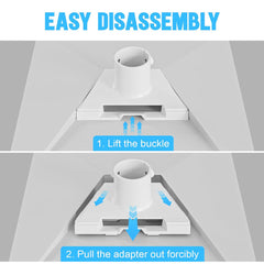 Starlink Dish Pole Mount Adapter Kit - Securely Attach Gen3 Satellite Dish - Evooor