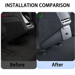 Car Garbage Bin and Organizer for Tesla Model 3 - Magnetic Backseat Storage Solution - Evooor