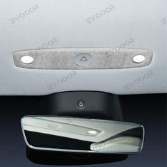 Tesla Alcantara Front Reading Light Cover Sticker For 2024 Model 3 Highland - Evooor