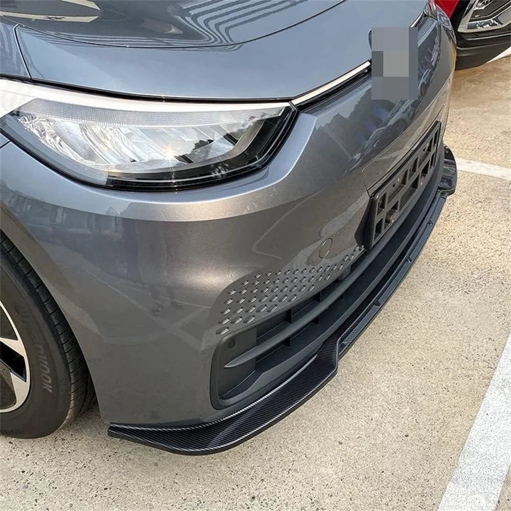 PP Front Bumper Lip Spoiler For VW ID.3 2019-2022 - Evooor