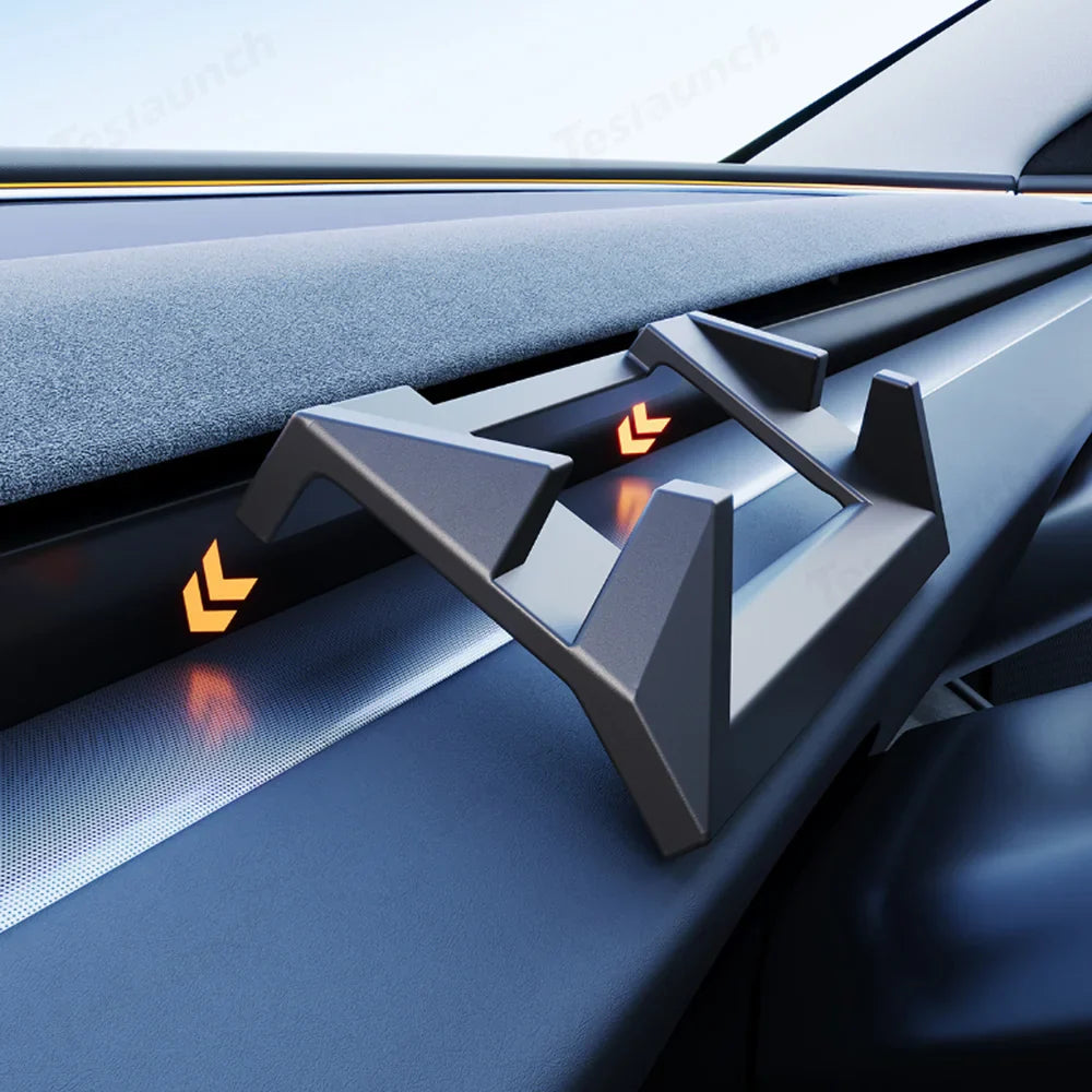 Highland 2024+ Model 3 / Juniper 2025+ Model Y Dashboard TPE Phone Mount Stand Holder - Evooor