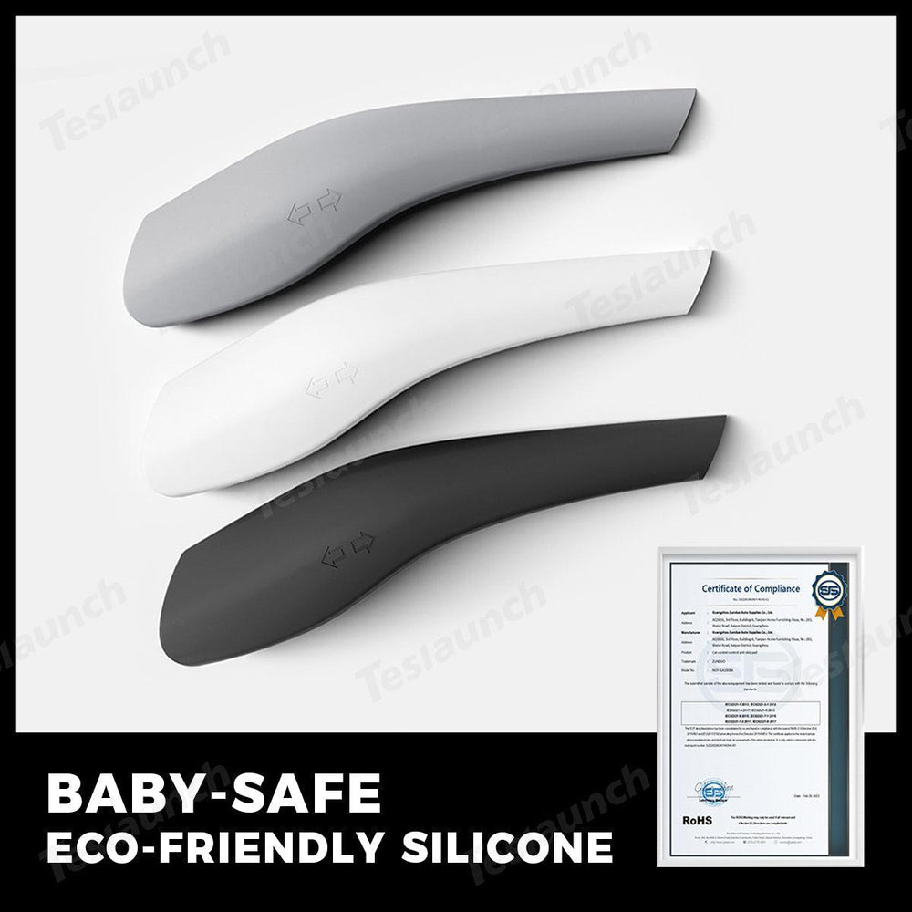 Silicone Turn Signal Stalk Cover for Tesla Model Y Juniper 2025+ (1 Pc) - Evooor