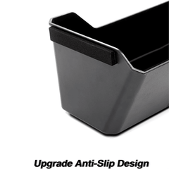 Front Under Seat Storage Box with Silicone Pad for Cybertruck - Evooor