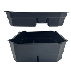 Double-layer Center Console Storage Tray Organizer Box for Tesla Cybertruck (2-pack) - Evooor