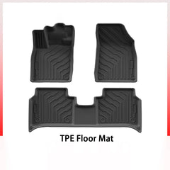 Interior TPE Floor Mats For Left-Drive VW ID.4 2021-2025 - Evooor