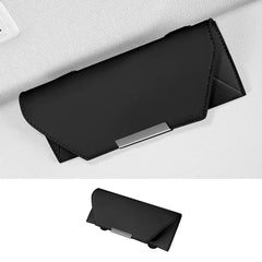 Leather Car Visor Glasses Holder For VW ID.3 2021-2025 - Evooor