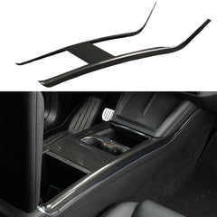 2022+ Tesla Model S/X Real Carbon Fiber Center Console Side Panel Upgrade - Evooor