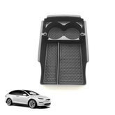 Model X/S Center Console Organizer Cup Holder for Tesla (2016-2020) - Evooor