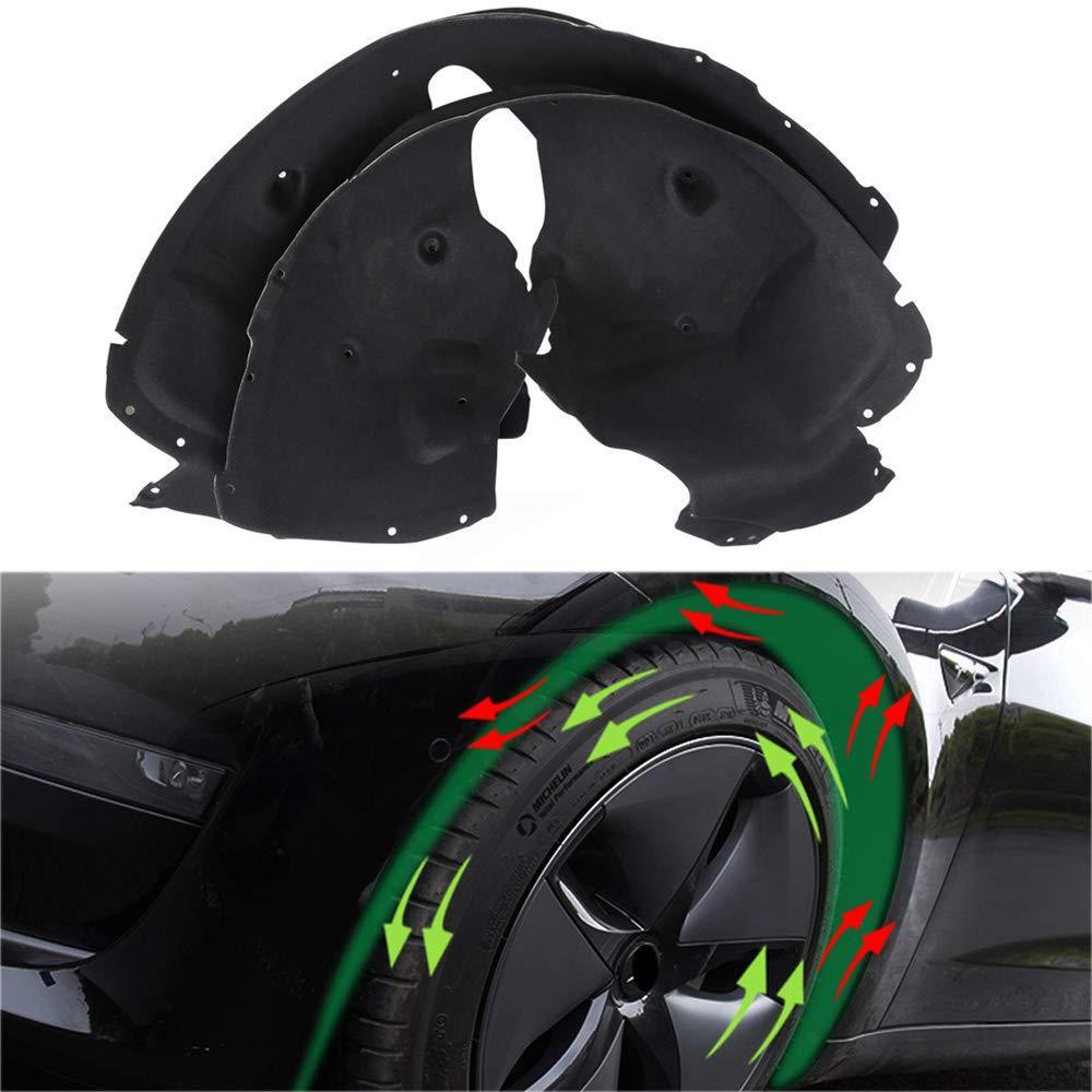 Tesla Model 3 Quiet-Drive Wheel Protectors (Set of 2) - Noise Reduction Technology - Evooor