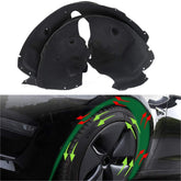 Tesla Model 3 Quiet-Drive Wheel Protectors (Set of 2) - Noise Reduction Technology - Evooor