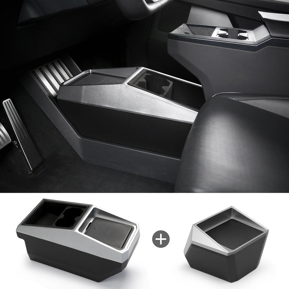 Center Console Floor Organizer for Cybertruck - Evooor