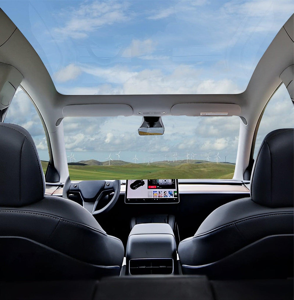 Tesla PDLC Switchable Smart Glass Film Sunroof Sunshade for Model 3 and Model Y - Evooor