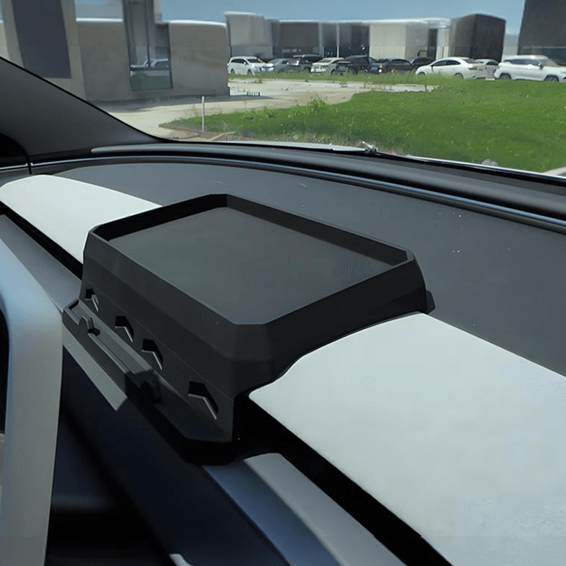 Tesla Model 3 Silicone Dashboard Organizer with Hidden Storage Compartment - Evooor