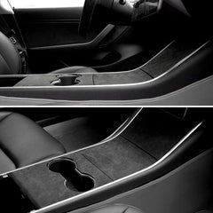 Model 3/Y Alcantara Center Console Cover for Tesla(2017-2023) - Evooor