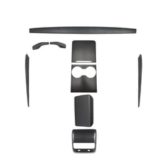 Premium Carbon Fiber Interior Trim Kit for Tesla Model 3 and Model Y - Upgrade Your Interior with High-Quality Wraps - Evooor