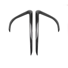 Tesla Model Y Fog Light Canards Fog Lamp Overlays Protective Film Covers (1 Pair) (2020-2023) - Evooor