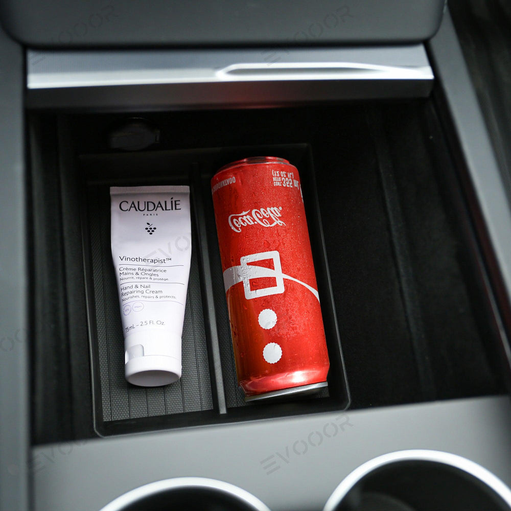 2024 Model 3 Highland Center Console & Armrest Box Underneath Storage Tray for Tesla - Evooor
