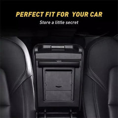 Model 3/Y Car Armrest Hidden Storage Box Tool For Tesla(2017-2023) - Evooor
