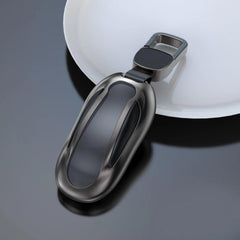 Model 3/Y/S/X Key Fob Cover Case Aluminum Metal Key Holder For Tesla(2012-2023) - Evooor