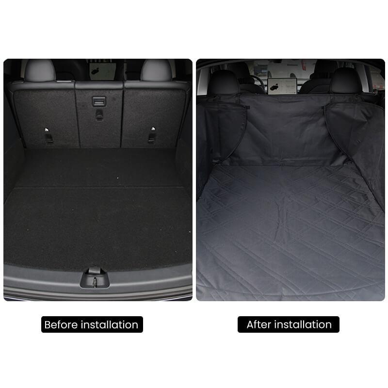 Tesla Model Y Pet Rear Trunk Mat Waterproof Pet Cargo Liner Compatible (2020-2023) - Evooor
