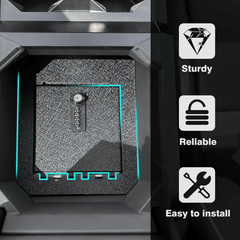 Center Console Anti-Theft Safe Lockbox for Cybertruck - Evooor