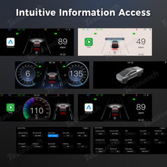 8.9'' Head-Up Display with Wireless CarPlay & Android Auto for Tesla Cybertruck - Evooor